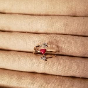 Chloe + Isabel Jewelry - Petits Bijoux Heart + Arrow Ring Chloe + Isabel Jewelry - Petits Bijoux Heart + Arrow Ring